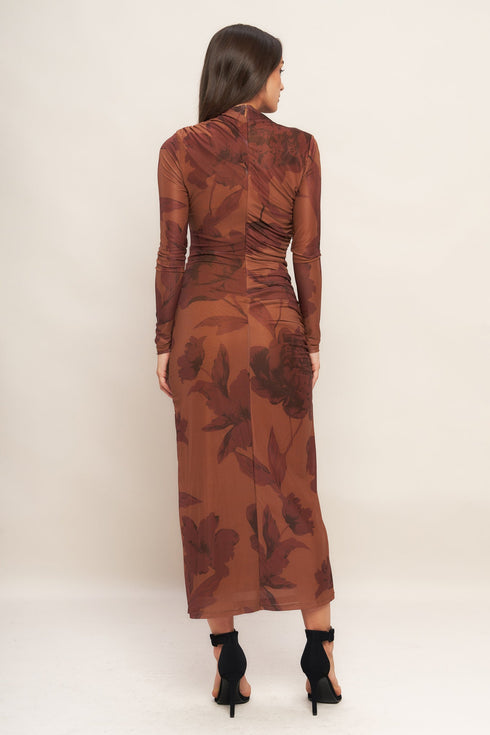 amber-flora-power-mesh-midi-dress Flying Tomato-Sophia's Style-3